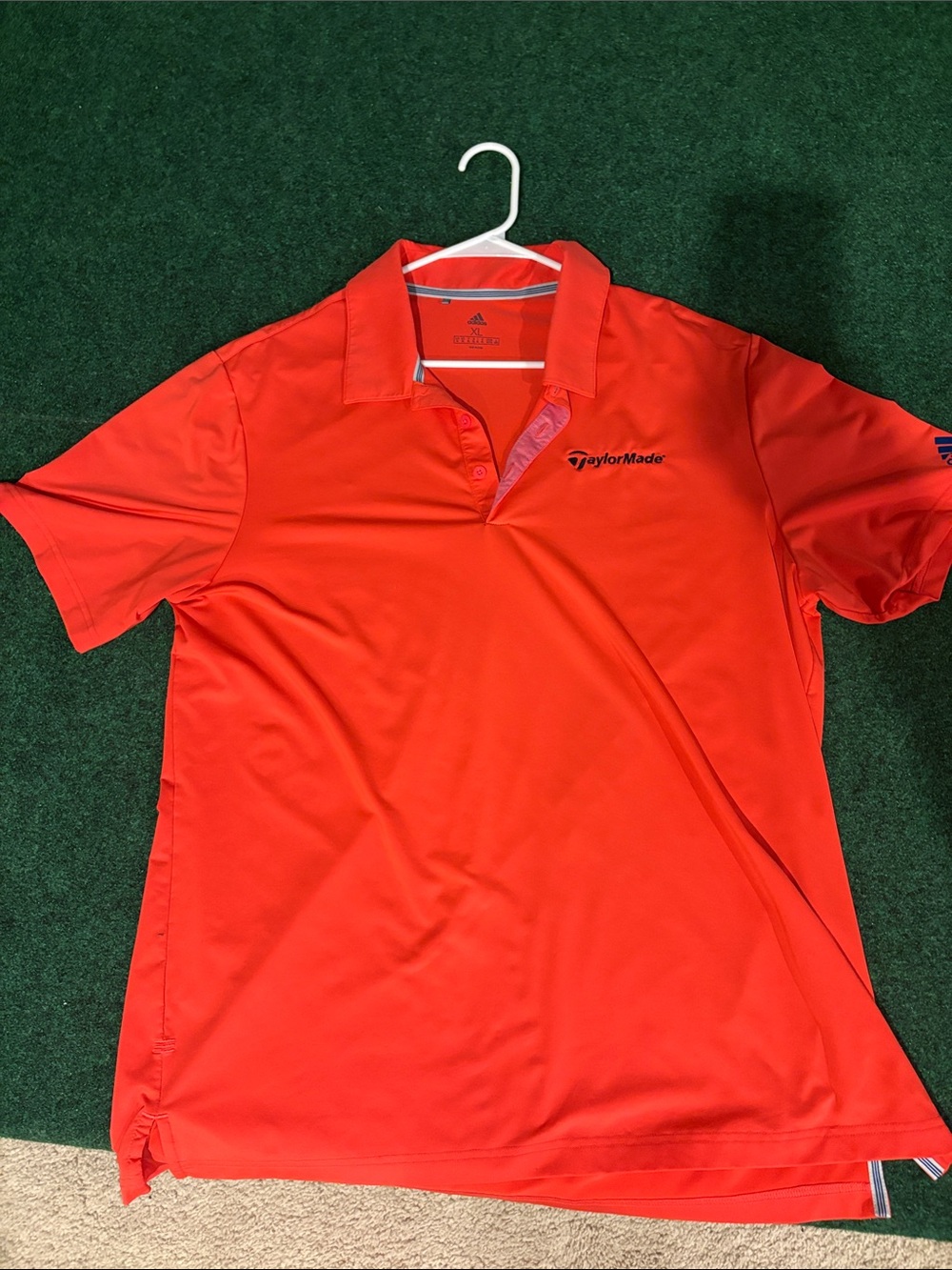 TaylorMade Men’s Polo Shirt - Bright Red